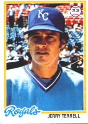 1978 Topps Baseball Cards      525     Jerry Terrell